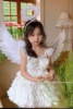 魔法棒公主裙天使圈天使，翅膀幼儿童节小魔仙连衣裙2024夏季洛丽塔
