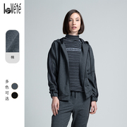 lovete夏梵2023卫衣套装，运动风外套，开衫拼接设计感时尚女装