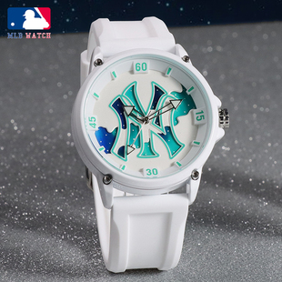 MLB美职棒手表男女款时尚潮流运动夜光防水学生情侣手表欧美腕表