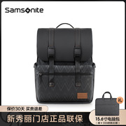 Samsonite/新秀丽双肩包时尚通勤电脑包男士商务大容量背包 TT1