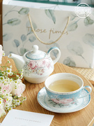 子母壶英式茶壶下午茶具套装精致一壶一杯小茶壶，一人用母子壶礼盒