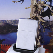 2005年拉丝光板 美国正版zippo打火机