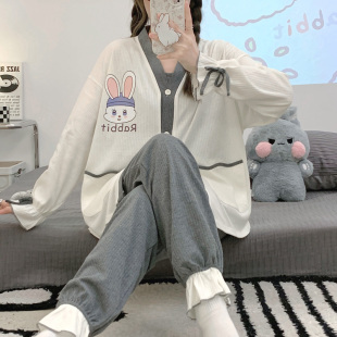 大码200斤哺乳期月子服，秋冬产后3月份孕妇睡衣，春秋孕期专用三件套