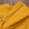 姜黄色(姜黄色)300g秋季薄款纯色，连帽卫衣深黄色，莫兰迪休闲秋季上衣男女