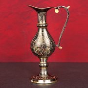铜花瓶摆件巴基斯坦铜器客厅，餐厅家居饰品样板间软装装饰工艺品