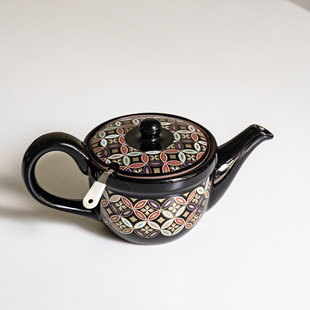 薇薇安的陶屋陶瓷茶壶泡茶家用功夫茶具一人，小茶壶复古冲泡花茶壶