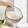 厨房米神器洗米筛米盆沥水篮子家用菜洗水果盆子食品级