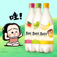 韩国米酒麴醇堂水蜜桃瓶装少女果酒