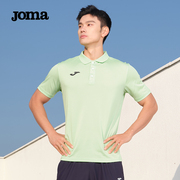 Joma飞翔系列T恤男士短袖翅膀提花柔软透气吸湿排热舒适春Polo衫