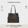 CHARLES&KEITH24夏CK2-30782357简约通勤大容量手提托特包女