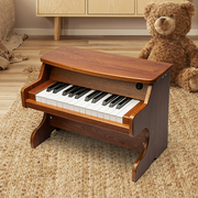 儿童木质小钢琴宝宝男孩乐器可弹奏便携玩具1-6岁女孩礼物电子琴