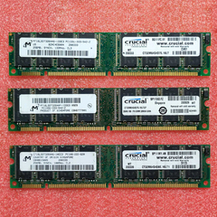 老1代PC133/100 SDRAM 64M128M256M DDR400/333 512M 1G 2G内存条