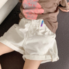 女童牛仔短裤2023夏装儿童宝宝夏季薄款洋气白色宽松休闲热裤
