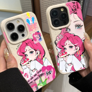 小马宝莉适用iphone15promax苹果13手机壳14pro卡通可爱1211女款xsmax防摔xr硅胶15plus全包15磨砂保护套