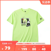 安踏kt系列印花短袖t恤男2024夏季百搭潮流，透气运动上衣奥特莱斯