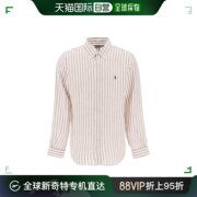 香港直邮poloralphlaurenpolo拉夫劳伦男士，条纹常规衬衫7