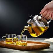 玻璃茶壶耐高温加厚茶水分离电陶炉烧水壶花茶壶煮泡茶壶茶具套装