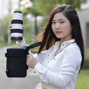 单眼相机镜头筒包袋套桶腰包长焦保护加厚70-200 80-400 150-600