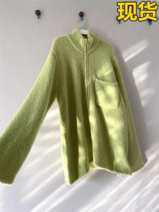 希哥家一抹绿针织摇粒绒，两款可选外套，卫衣百搭2023年冬