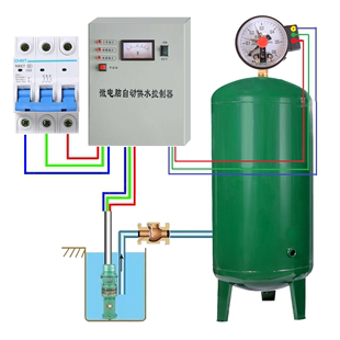 家用220v三相380v微电脑自动智能，水泵控制器无塔供水器压力罐开关