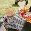 ins户外露营桌布多功能长方形茶几野餐垫北欧小红书帐篷野营台布