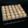 品30枚鸡蛋托塑料蛋托透明土鸡蛋包装盒礼盒一次性蛋盘100个托新