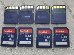 SanDisk闪迪 SD卡 8G SDHC sd卡 8g内存议价