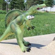 品牌大号软胶动物棘龙脊背，龙棘背龙恐龙玩具模型长63厘米