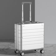 全铝镁合金拉杆箱男女士，商务行李箱18寸登机箱高端旅行箱金属箱子