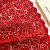 重工全水溶金丝线(金丝线，)刺绣蕾丝布料红色，礼服婚纱定制旗袍裙装面料