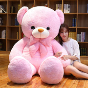布娃娃女生抱抱熊1.6米泰迪熊，毛绒玩具大熊，公仔1.8粉色大熊猫狗熊