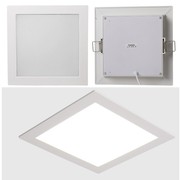 LED厨卫灯嵌入式方形暗装厨房灯卡扣式卫生间灯具浴室吸顶灯孔17