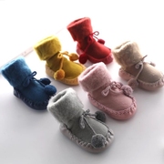 婴儿冬季鞋棉鞋冬天秋冬鞋子，加厚保暖软底，学步宝宝加绒不掉新生儿