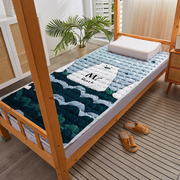 床垫学生宿舍单人，冬季法兰绒睡垫褥子，1.2米家用软垫薄款可折叠1.5
