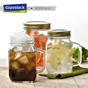 Glasslock玻璃储物罐蜂密柠罐子百香果干密封罐食零五谷杂粮瓶子