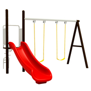 儿童户外幼儿园大型秋千架铁链荡桥组合小区广场玩具游乐健身器材