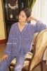 yisam一三原创设计款，11010网纱舒适薄款透气女士睡衣套装