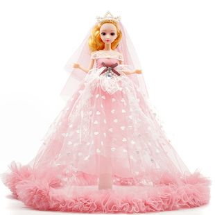 40厘米娃娃萝莉公主婚纱仿真洋娃娃小女孩玩具生日礼物