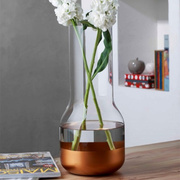 nude水晶玻璃干花器花瓶花艺，现代简约客厅创意时尚摆件家居饰品
