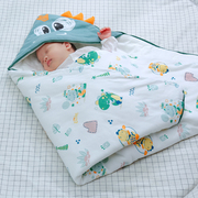 抱被初生婴儿纯棉新生儿包被秋冬厚外出宝宝，襁褓产房包布宝宝用品
