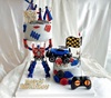 变形机器人金刚机甲天柱黄蜂汽车葫芦娃凹凸曼蛋糕装饰摆件玩偶