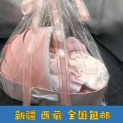 新疆西藏婴儿礼盒纯棉套装初生儿礼盒满月宝宝盒套装刚出
