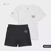 童装断码专区adidas阿迪达斯婴童套装夏季短袖短裤两件套