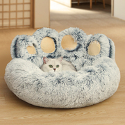 猫窝冬季保暖宠物床深度睡眠，冬天用品猫垫子，四季通用狗窝猫咪猫床