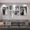 照片墙装饰创意婚纱照相框，定制挂墙相册客厅，沙发背景相片墙免打孔