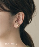 日本日系 kas风简约时尚个性金属线条耳骨夹 无耳洞耳夹 单只价