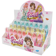 温莎公主闪光口红糖水果味，糖果唇膏造型，糖儿童玩具糖果零食