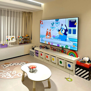 可比熊实木电视柜自由组q合收纳柜客厅置物架幼儿玩具分类收纳层