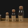 日式软木塞玻璃瓶透明密封罐，储物瓶茶叶罐咖啡粉，豆家用收纳储物罐
