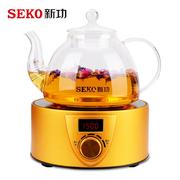 新功Q6A 小电陶炉煮茶器玻璃壶茶炉非 火锅电磁炉花茶黑茶光波炉